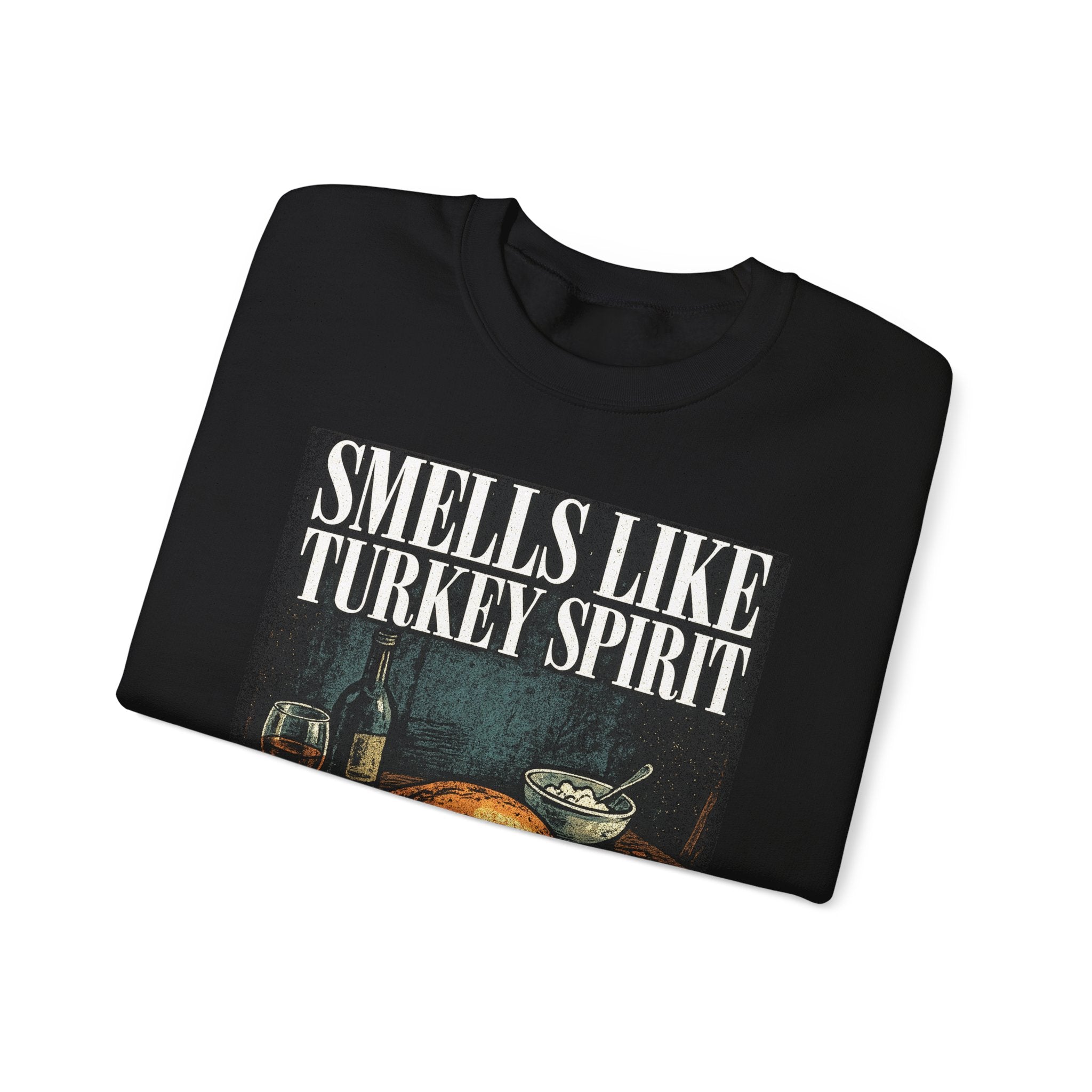 Smells Like Turkey Spirit Crewneck Sweatshirt - Unisex