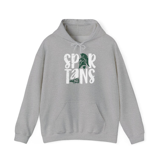 Spartans #1 Green & White Hoodie - Unisex