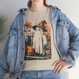 Ghost & Cat Black Basic T-Shirt - Unisex
