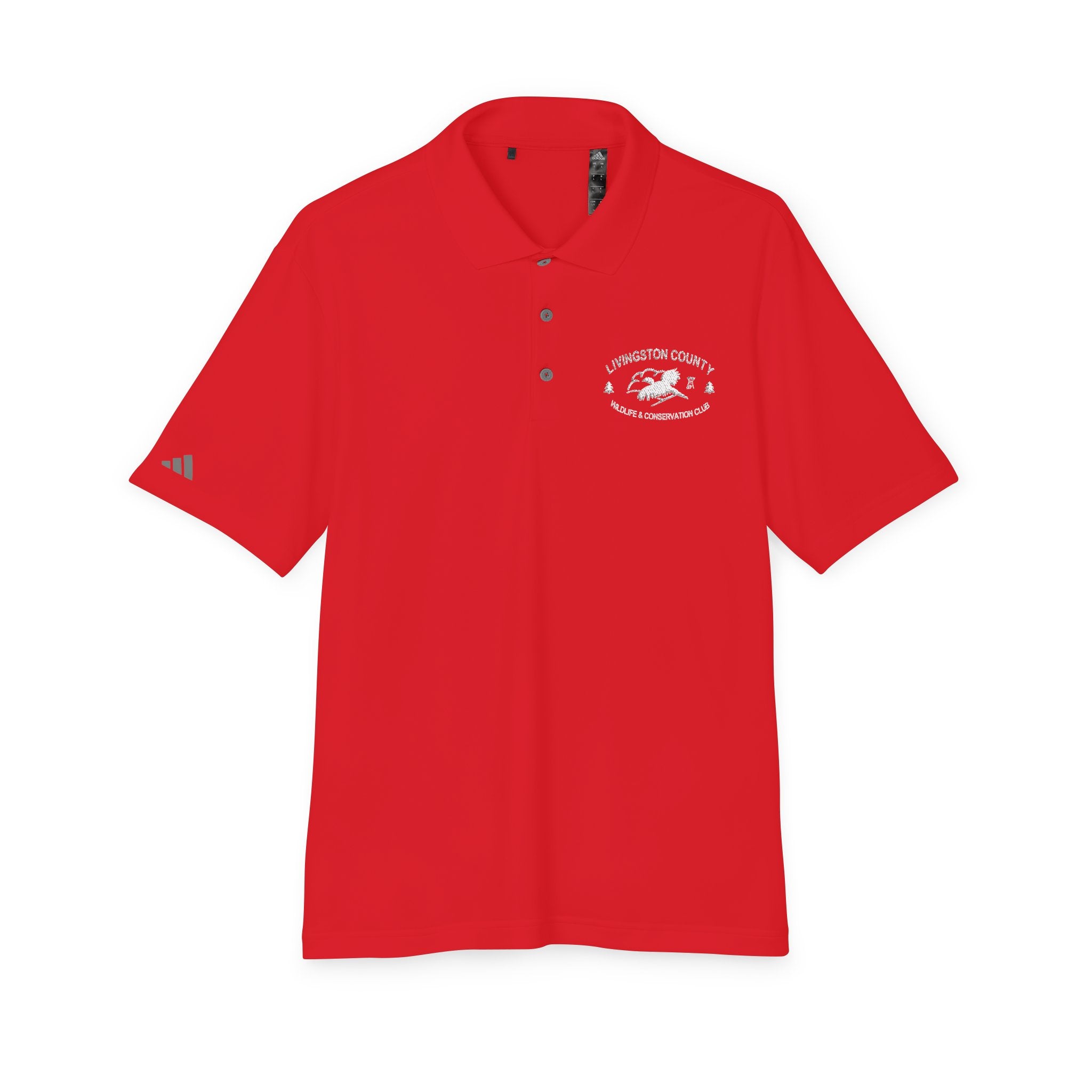 LCWCC Original Logo - Adidas Unisex Performance Polo (Embroidery)
