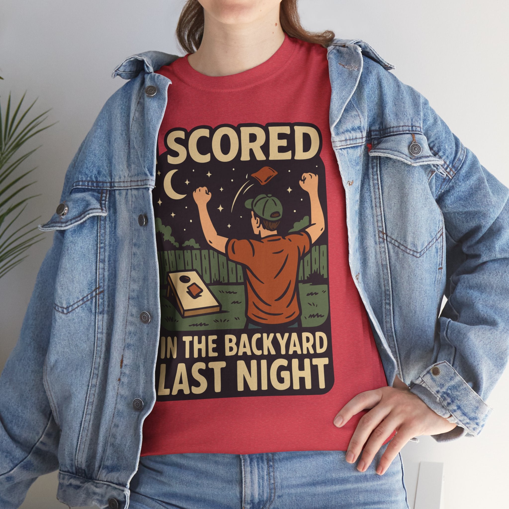 I Scored in the Backyard Last Night Basic T-Shirt - Unisex