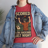 I Scored in the Backyard Last Night Basic T-Shirt - Unisex