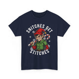 Snitches Get Stitches Basic T-Shirt - Unisex