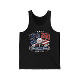 Golf Clubs USA 250 1776 2026 Patriotic Americana Basic T-Shirt - Unisex