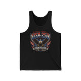 Eagle Wings Born Freedom USA 250 Anniversary Patriotic Basic Tank Top - Unisex