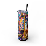 The Cowgirl 2 Skinny Steel Tumbler with Straw, 20oz