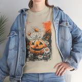 Pumpkin Black Basic T-Shirt - Unisex