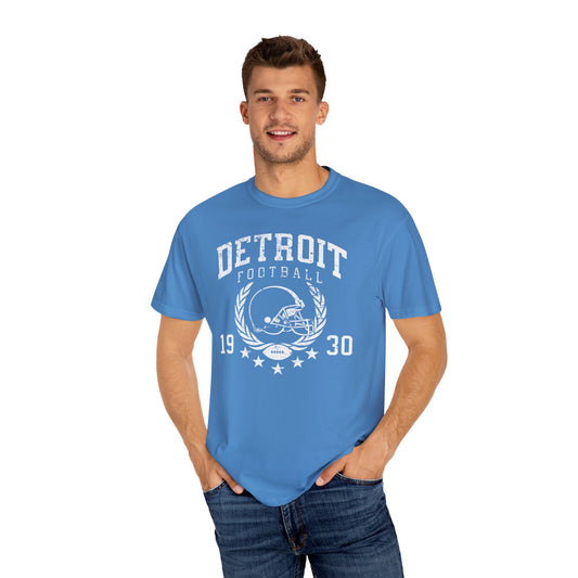 Detroit Football 1930 White Premium T-Shirt - Unisex
