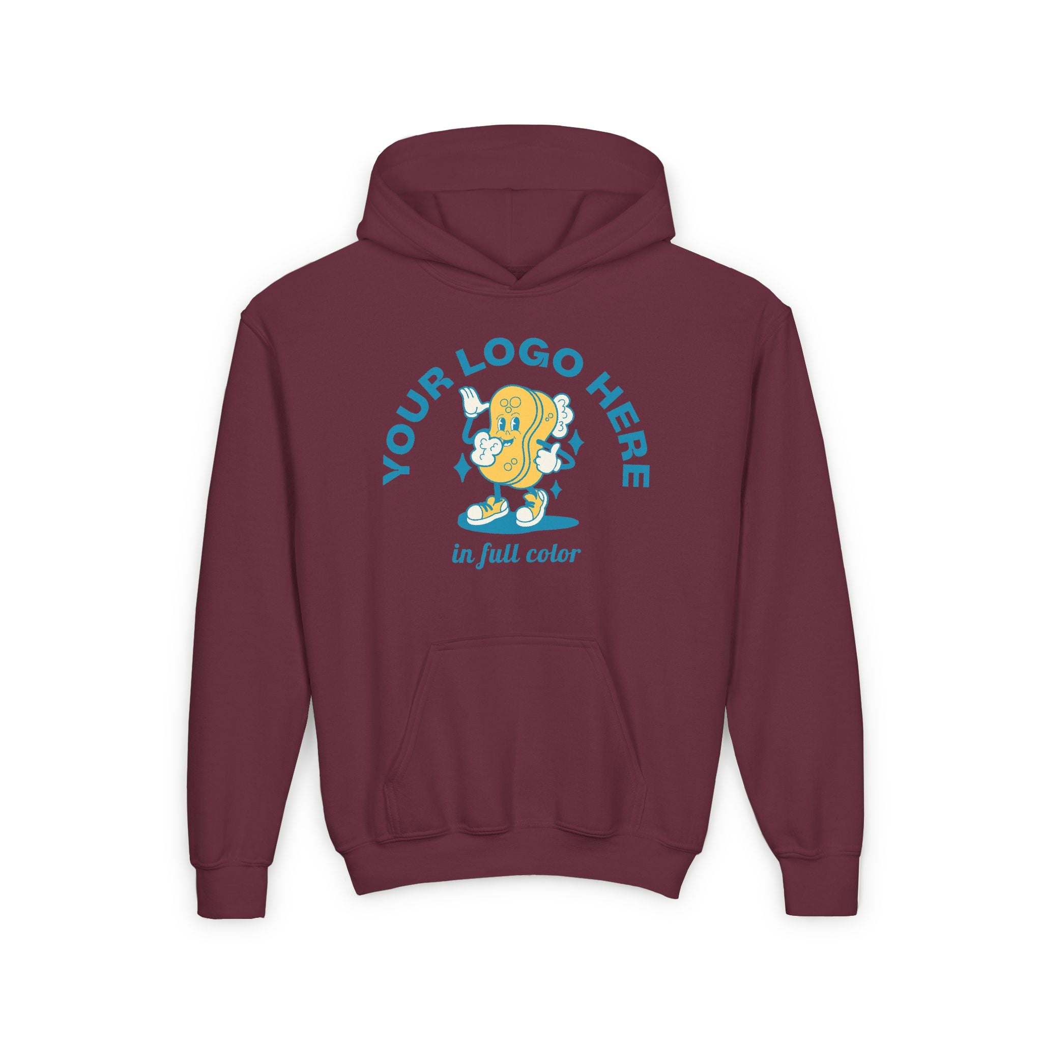 Youth Heavy Blend Hooded Sweatshirt - Your Logo, Your Brand