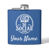 Flask - 6oz - 36 Social