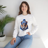 Lion Winter Crewneck Sweatshirt - Unisex