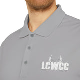 LCWCC Rack Logo Adidas Unisex Performance Polo (Embroidery)