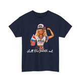 Cute Doll Chill 4th of July Funny Patriotic Basic T-Shirt - Unisex