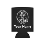 36 Social Logo 2 SL Can Cooler - Regular - Black (Amaranth)