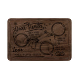 Dear Santa Personalized Engraved Wooden Cutting Board