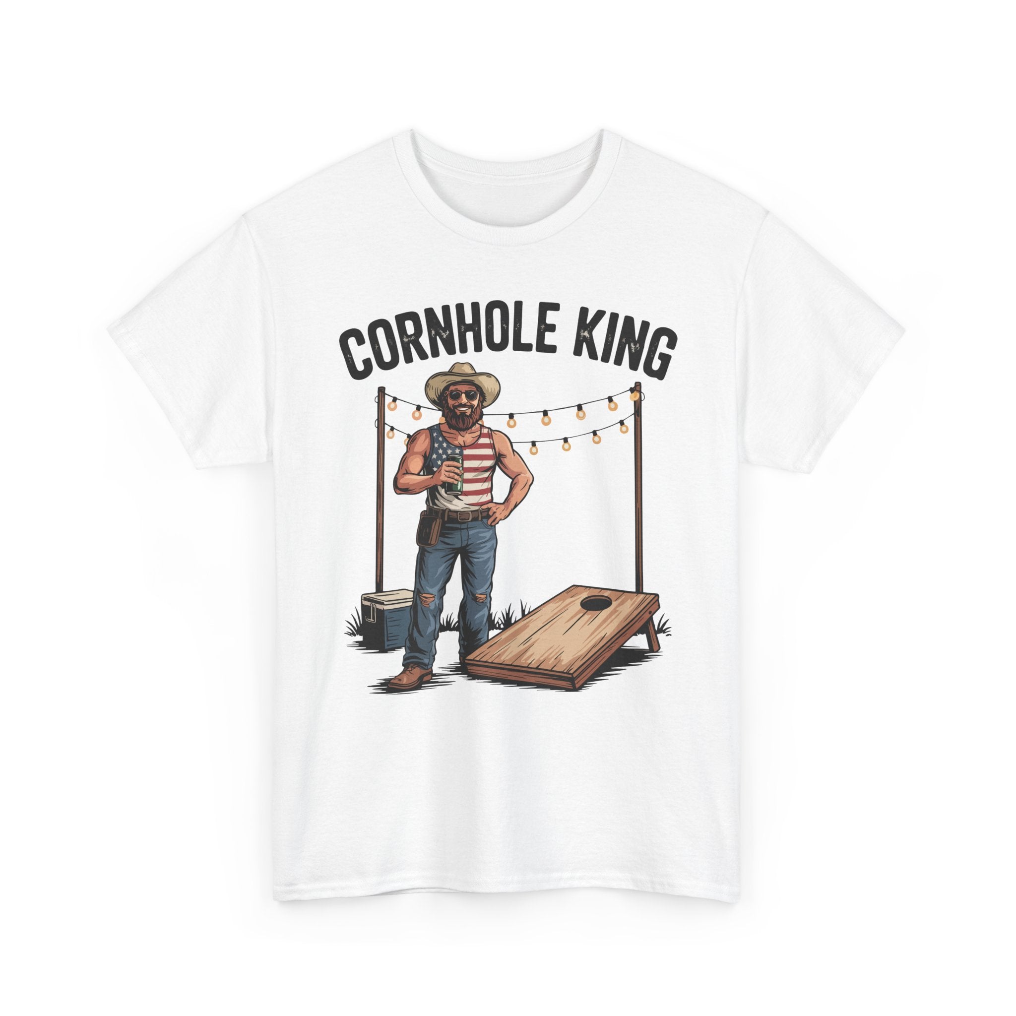 Cornhole King Basic T-Shirt - Unisex