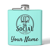 Flask - 6oz - 36 Social
