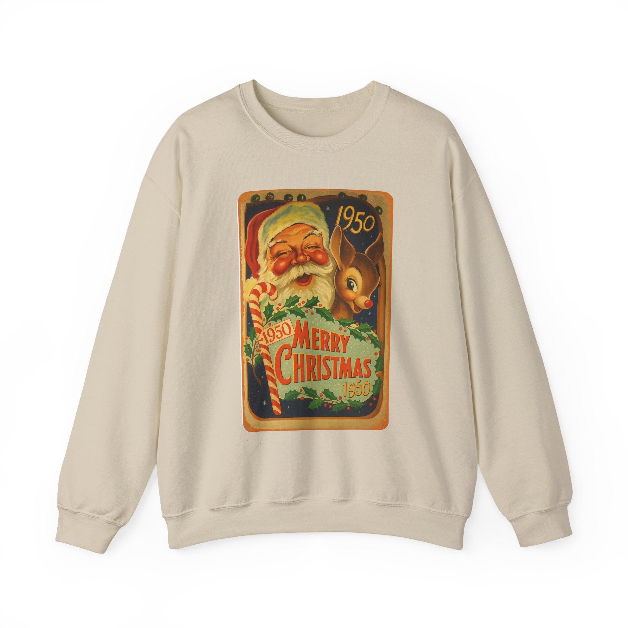 Merry Christmas 1950 Crewneck Sweatshirt - Unisex
