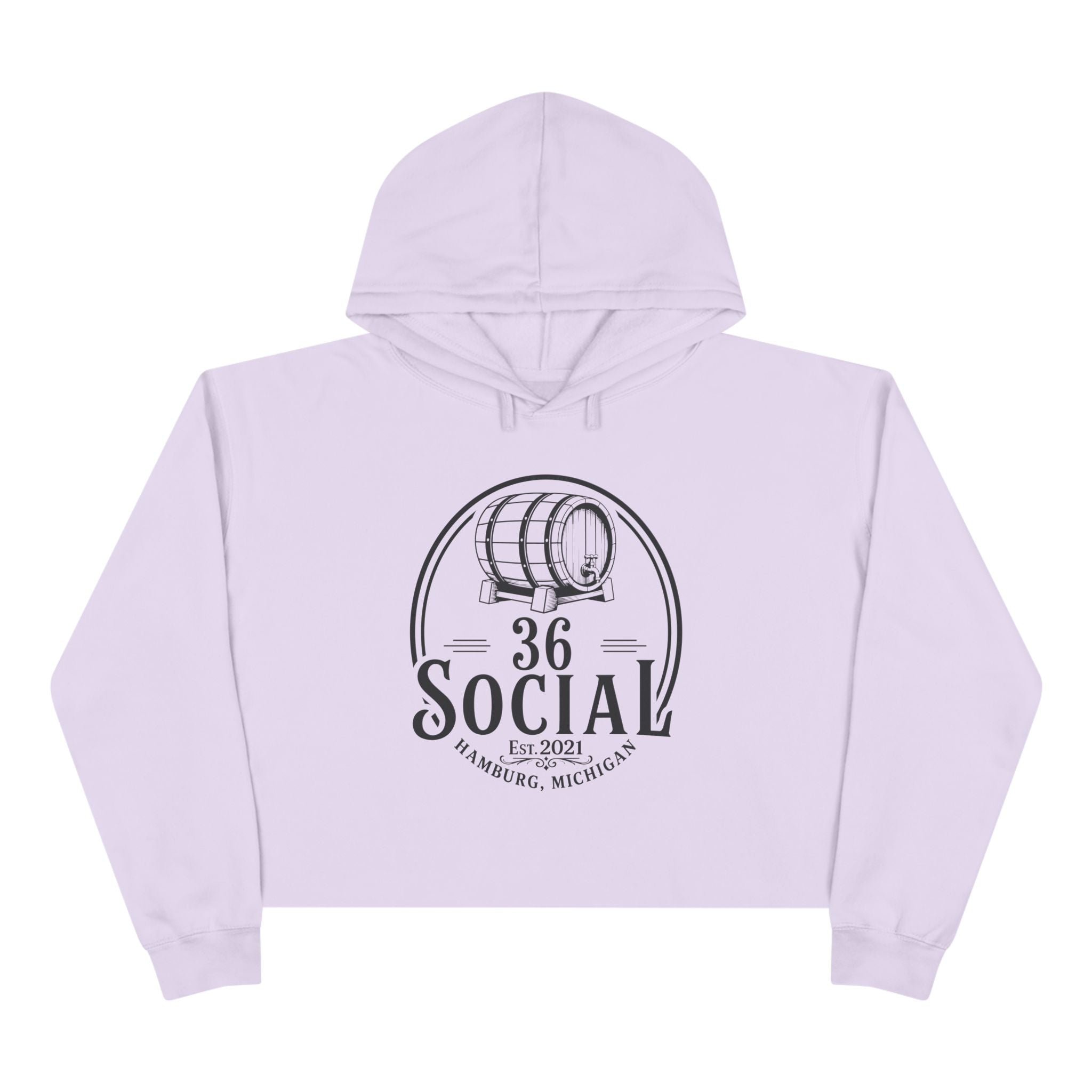 Crop Top Hoodie - Women's - 36 Social