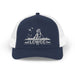 Navy / White