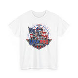 Alien Astronaut USA 250 1776 2026 Patriotic Sci Fi Basic T-Shirt - Unisex
