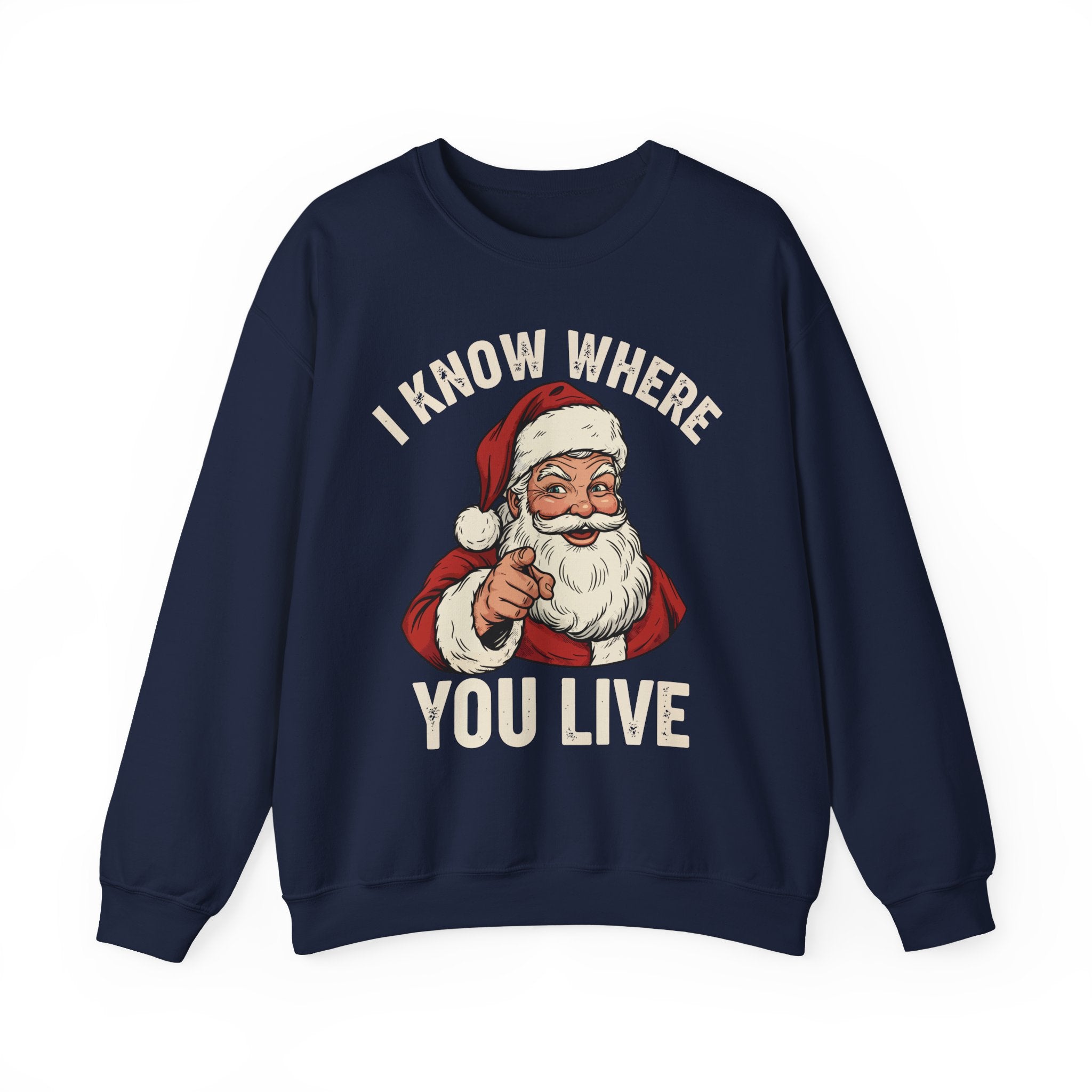I Know Where You Live Crewneck Sweatshirt - Unisex