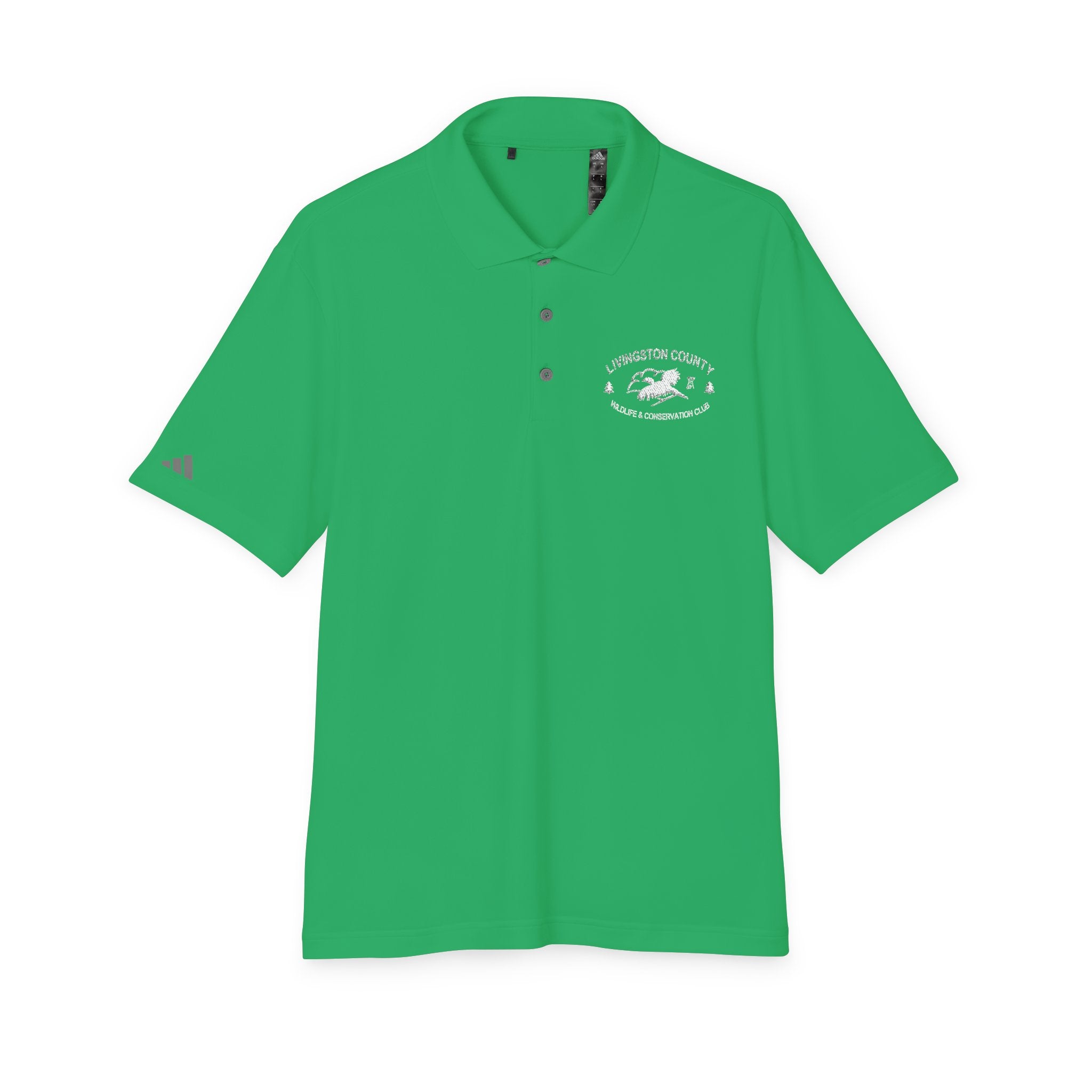 LCWCC Original Logo - Adidas Unisex Performance Polo (Embroidery)