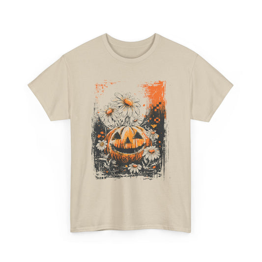 Pumpkin Black Basic T-Shirt - Unisex
