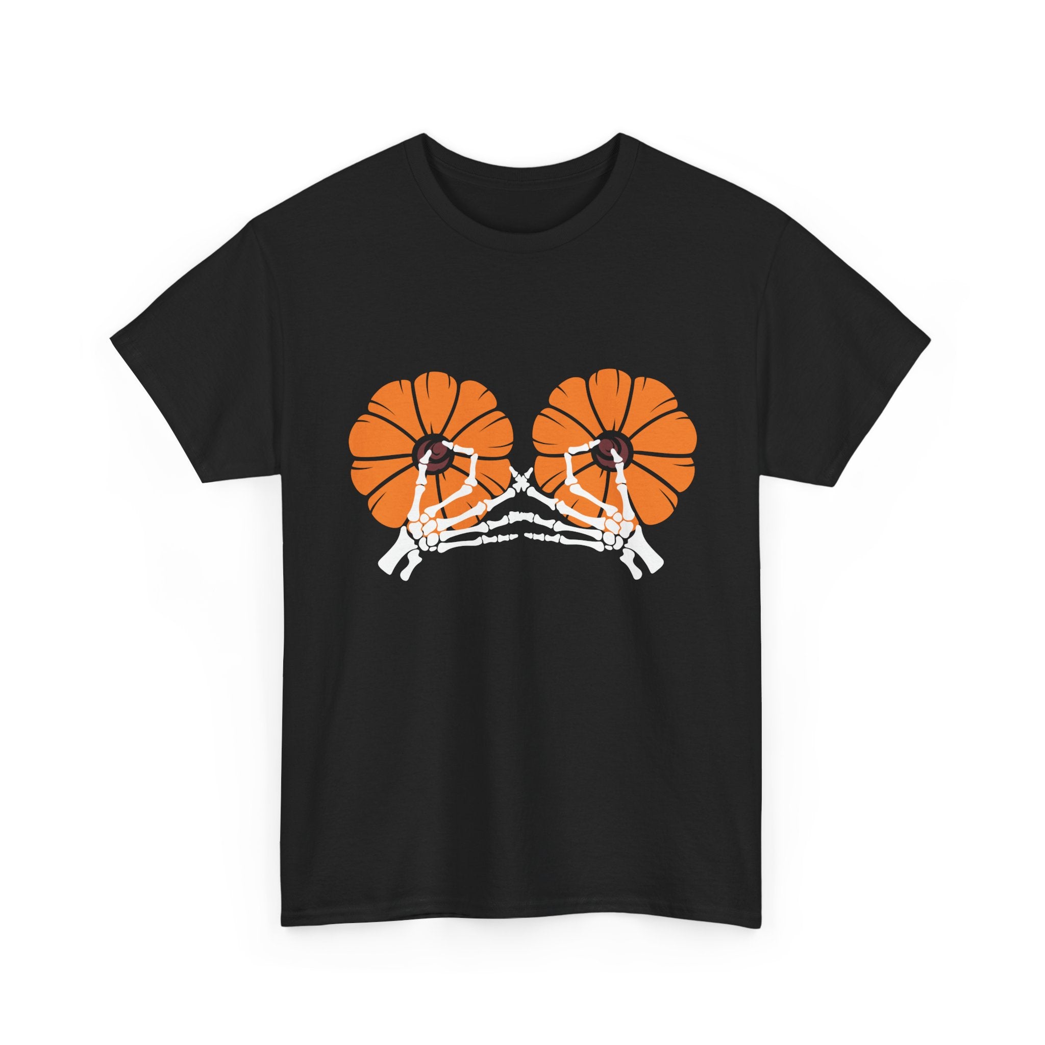 4 Pumpkins Extra Large Halloween Basic T-Shirt - Unisex