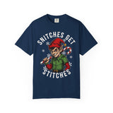 Snitches Get Stitches Premium T-Shirt - Unisex
