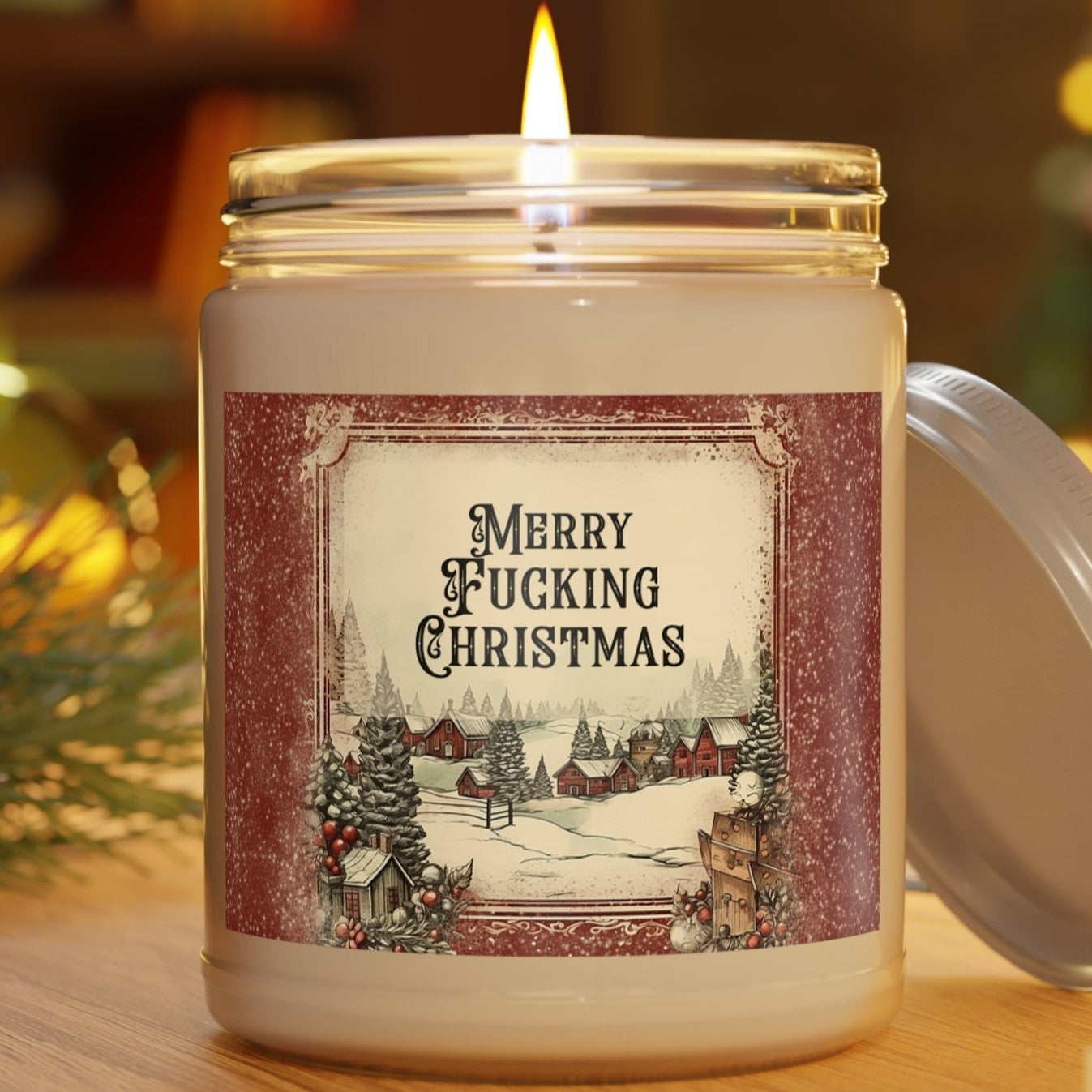 Merry Fucking Christmas - Scented Candles, 9oz