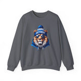 Lion Winter Crewneck Sweatshirt - Unisex