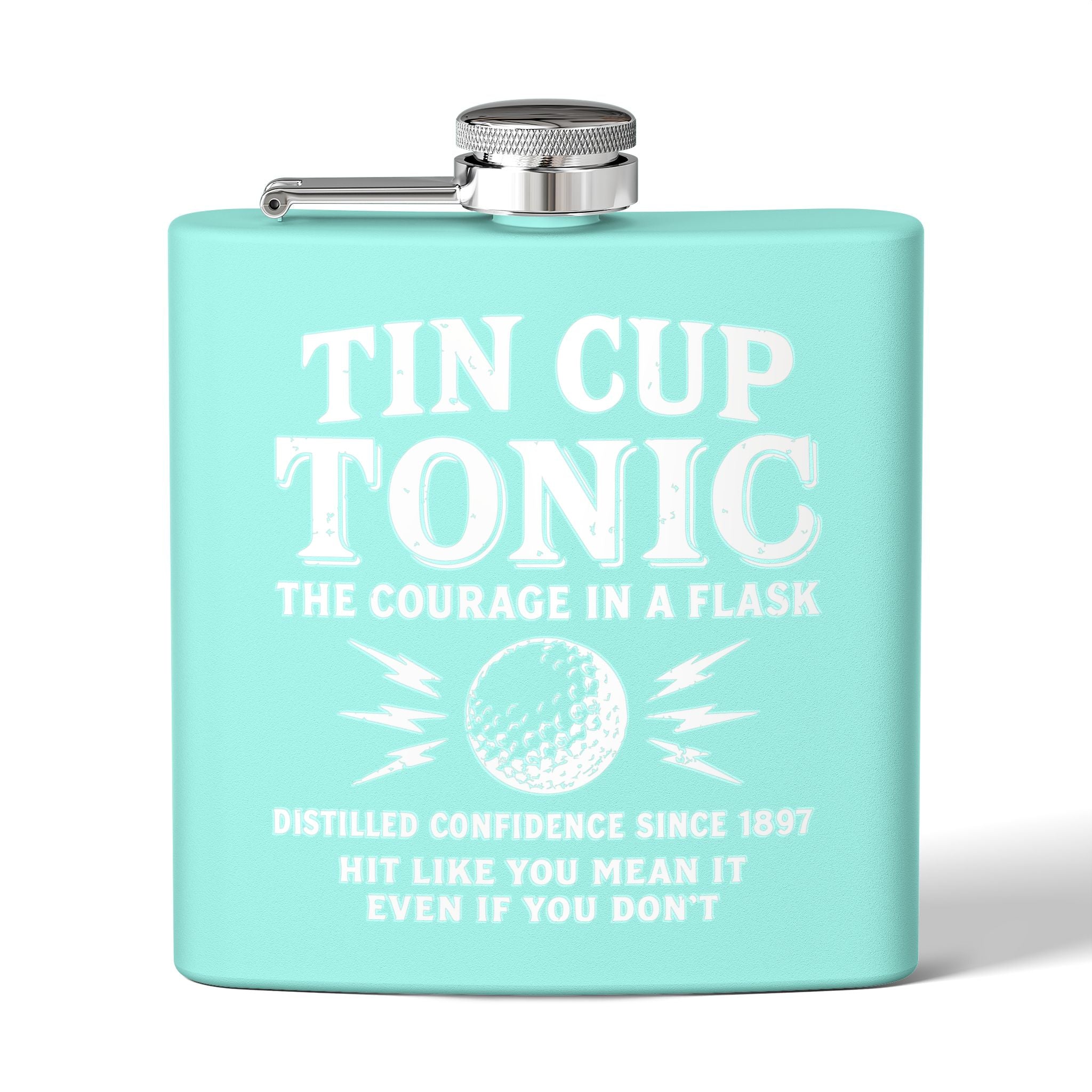 Tin Cup Tonic Flask - 6oz