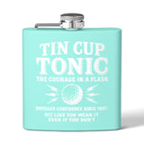 Tin Cup Tonic Flask - 6oz