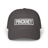 Pinckney Bold & Square White Embroidery Dad Cap