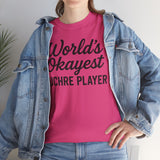 Worlds Okayest Euchre Player Basic T-Shirt - Unisex
