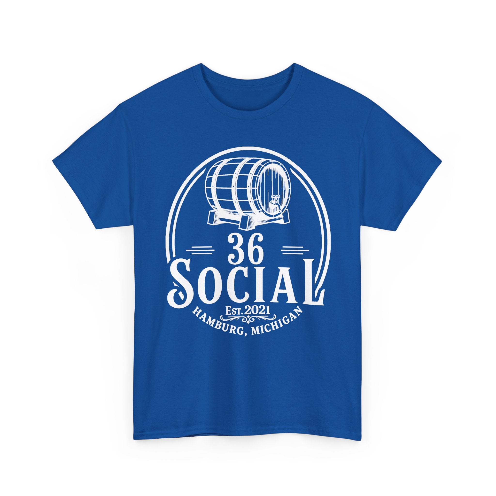 36 Social Logo 2 Black SL Basic T-Shirt - Unisex
