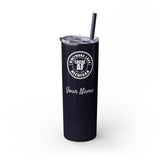 Whitmore Lake Local AF Skinny Steel Tumbler with Straw - 20oz