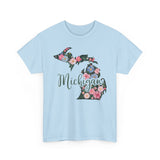 Michigan Floral T-Shirt - Unisex