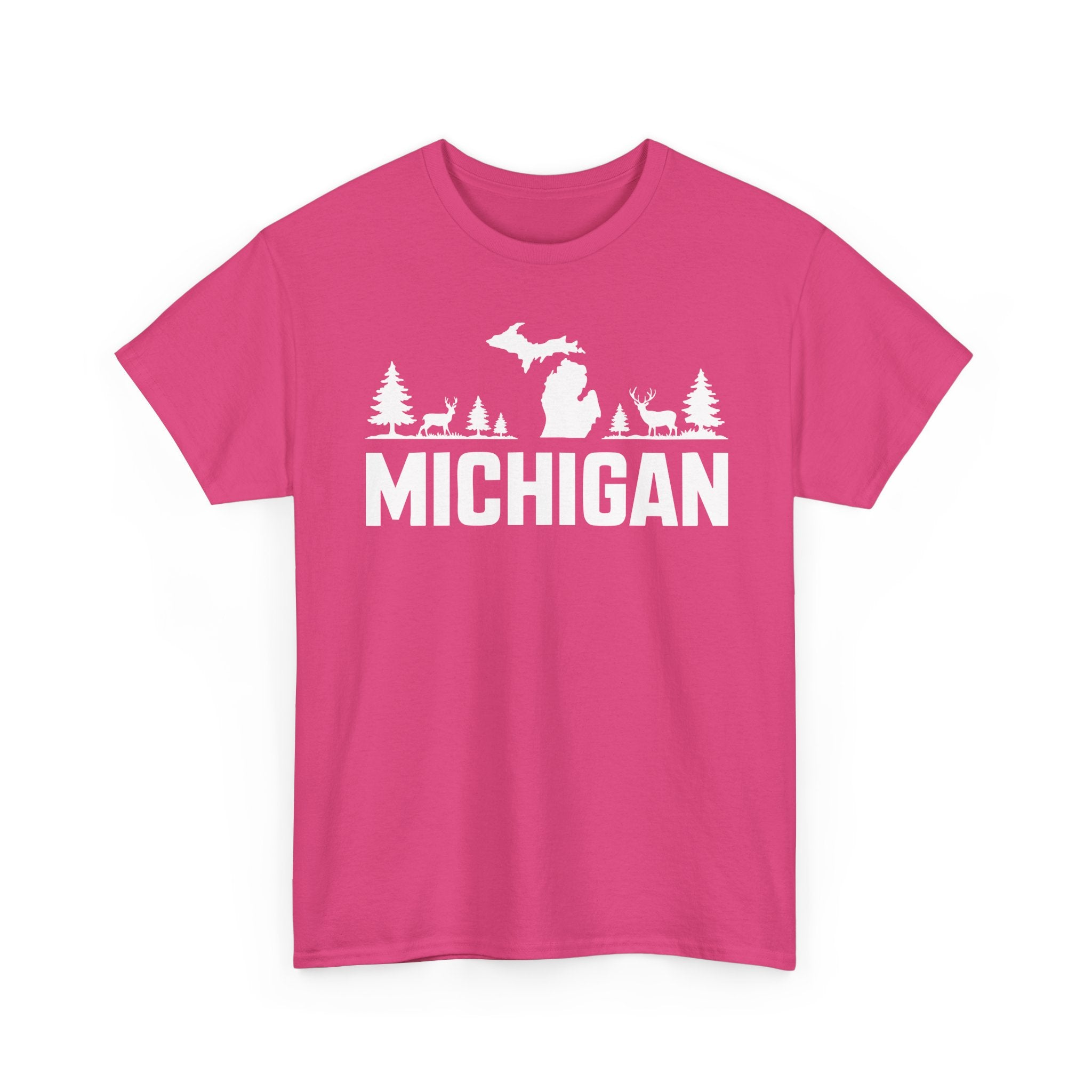 Michigan Deer Basic T-Shirt - Unisex