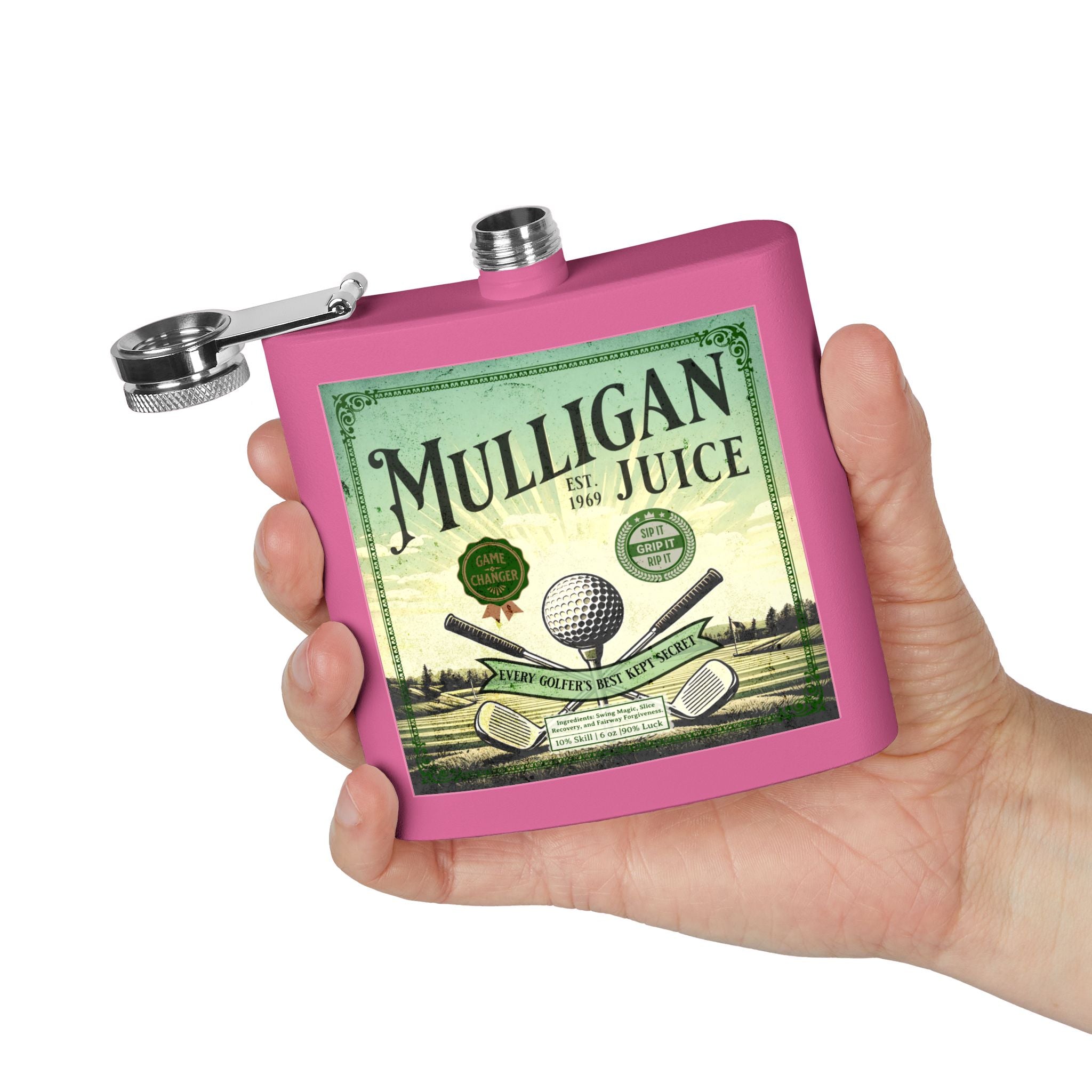 Mulligan Juice  Flask - 6oz