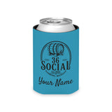 36 Social Logo 2 SL Can Cooler - Regular - Turquoise (Satisfy)