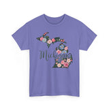 Michigan Floral T-Shirt - Unisex