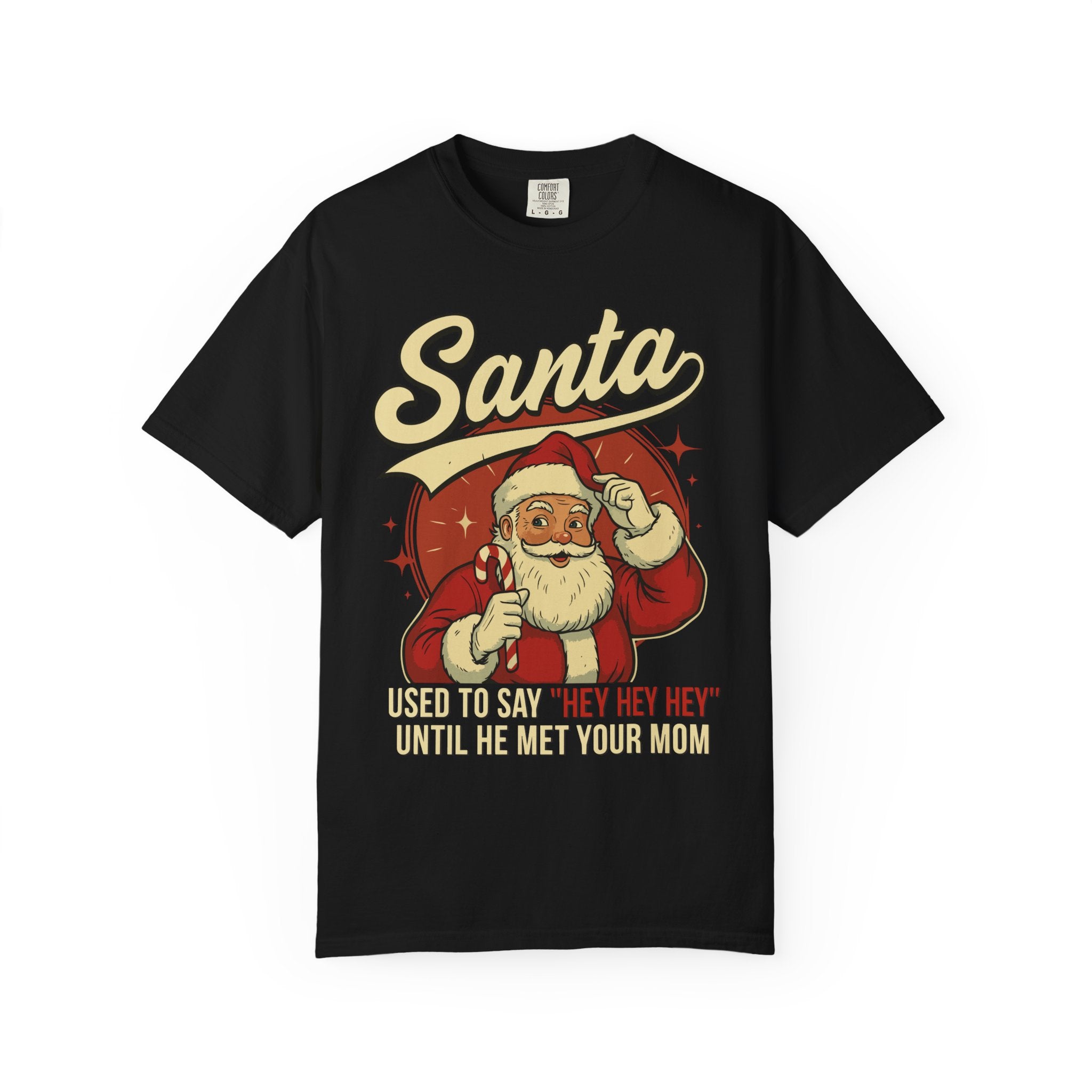 Santa Used to Say Hey Premium T-Shirt - Unisex