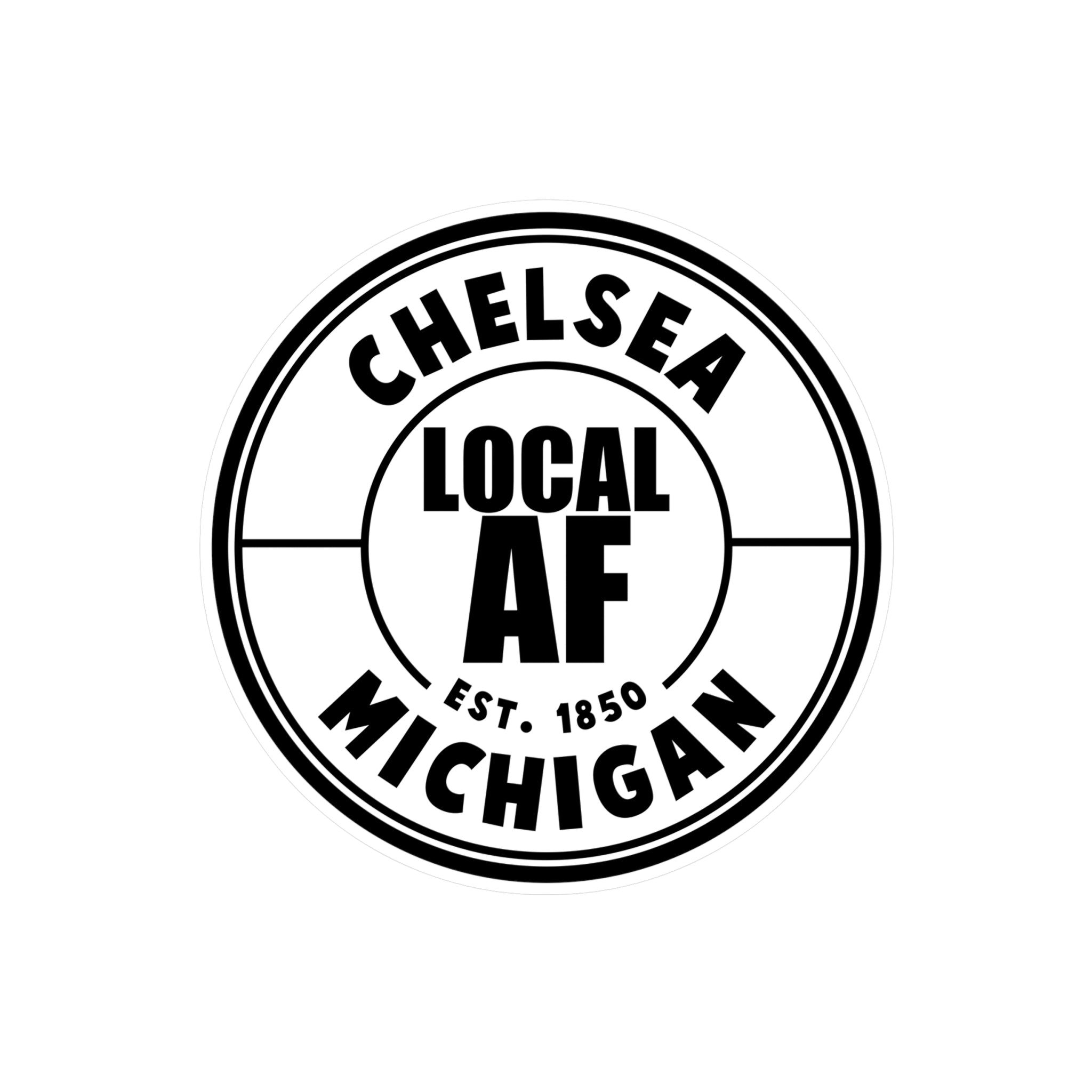 Chelsea Local AF Vinyl Decal