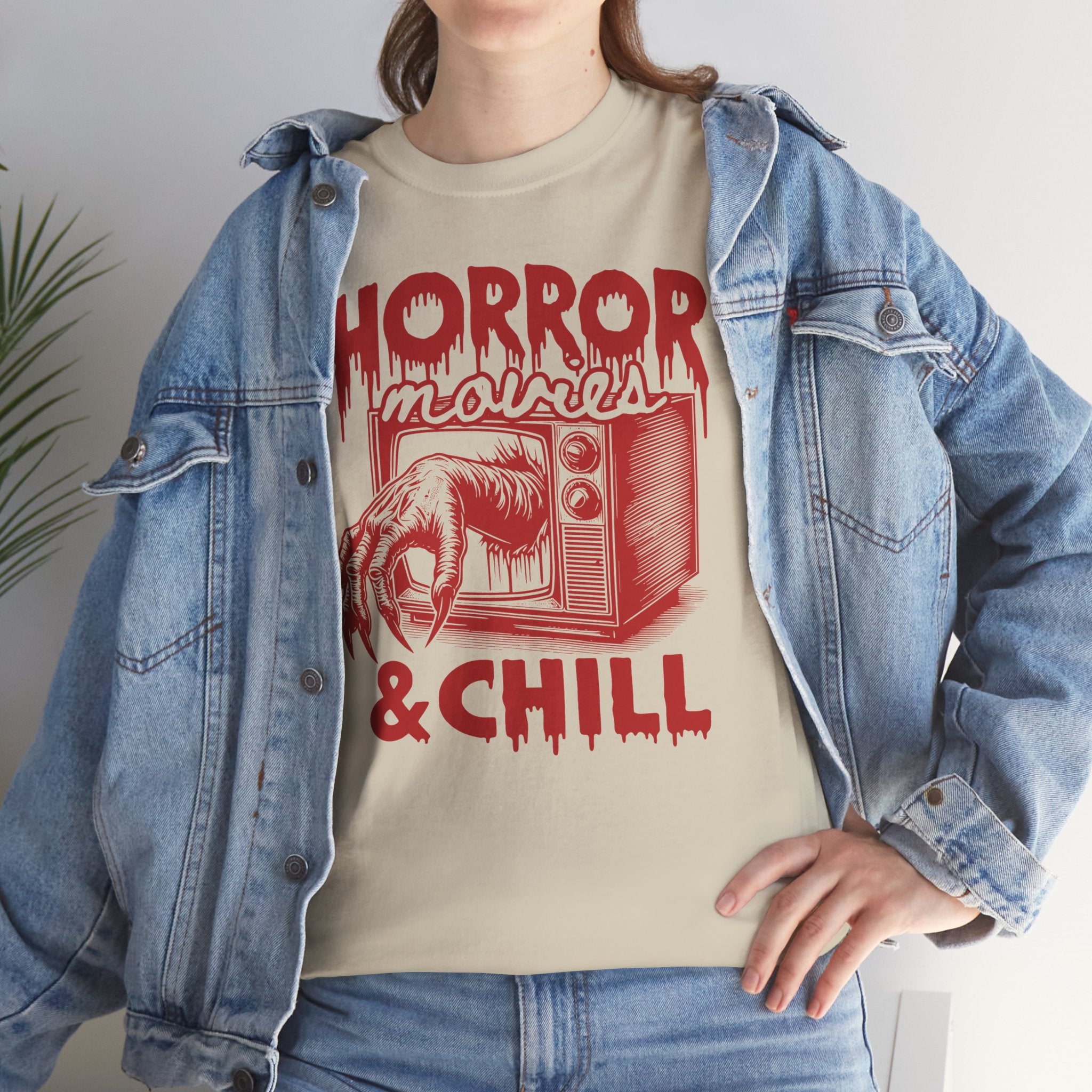 Horror Movies and Chill Basic T-Shirt - Unisex