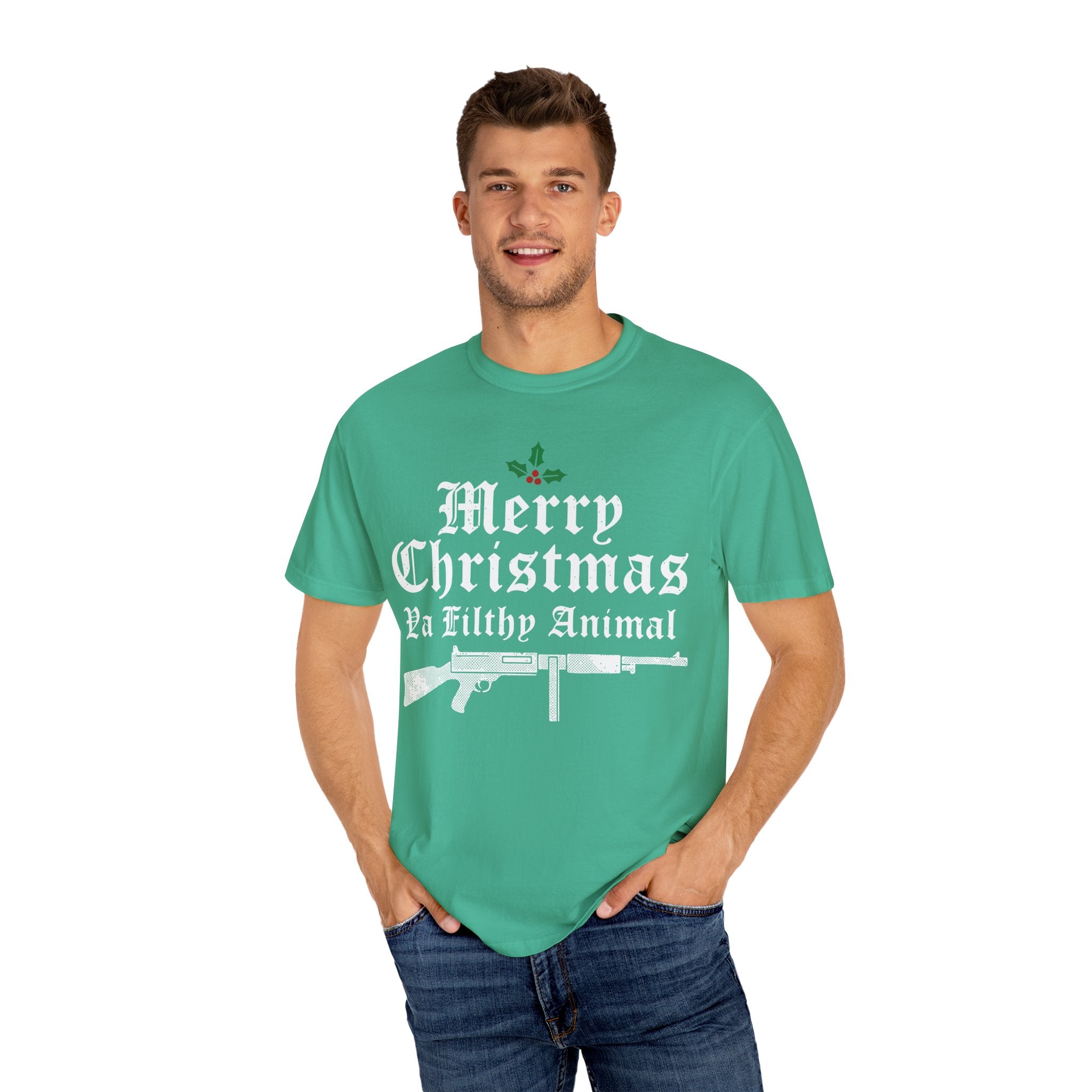 Merry Christmas Ya Filthy Animal Premium T-Shirt - Unisex