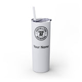 South Lyon Local AF Skinny Steel Tumbler with Straw - 20oz