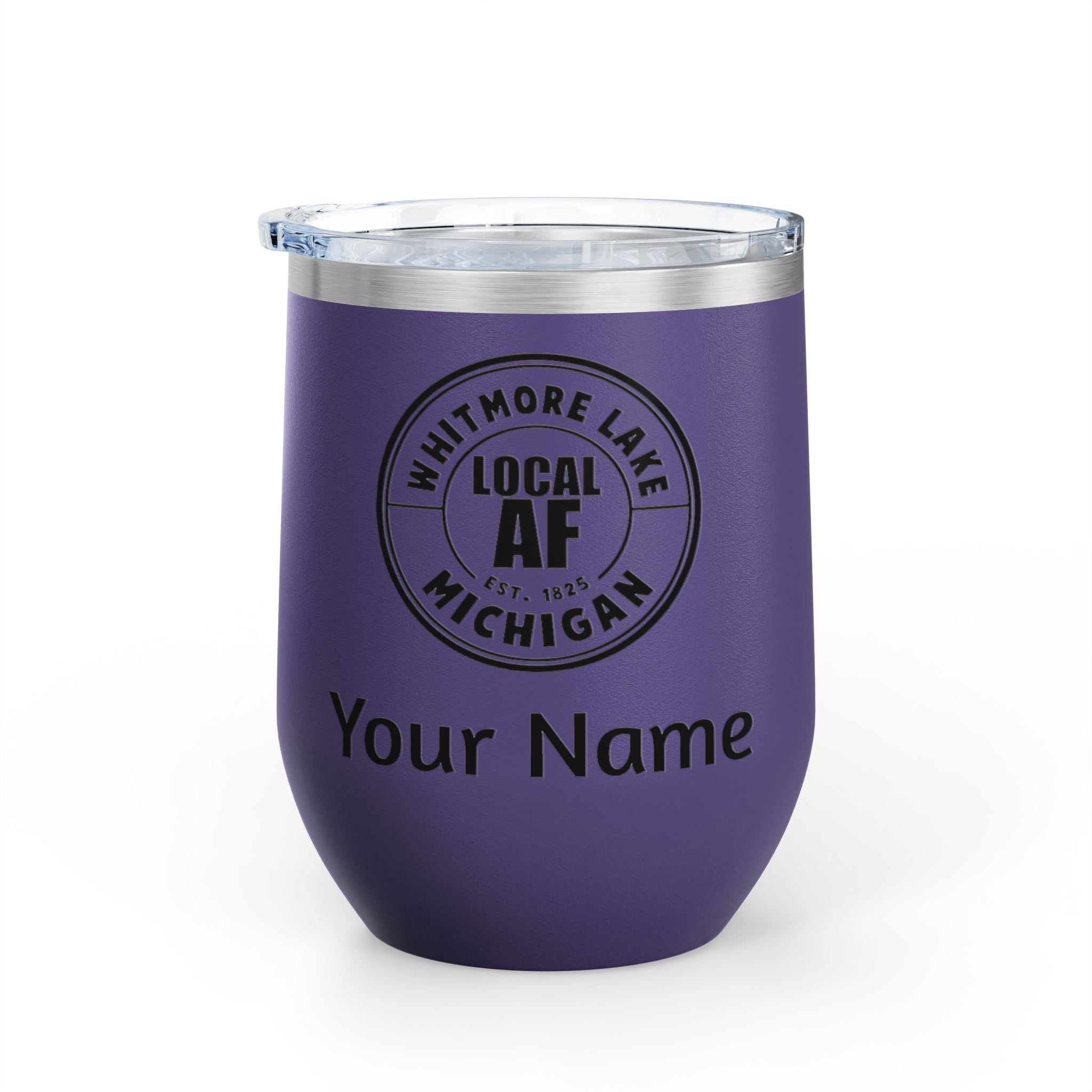 Whitmore Lake Local AF Wine Tumbler - 12oz