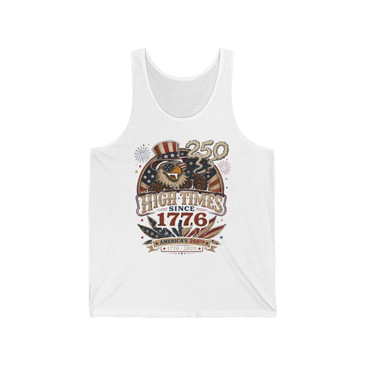 Stoned Eagle 1776 2026 Funny Patriotic Americana Basic T-Shirt - Unisex
